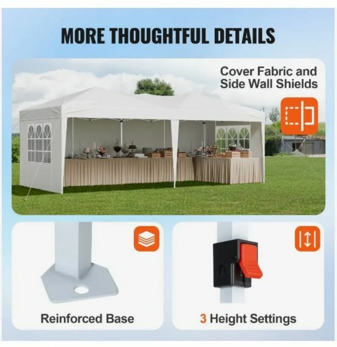 Pop Up Canopy 10 x 20 FT Pop Up Gazebo - Image 2