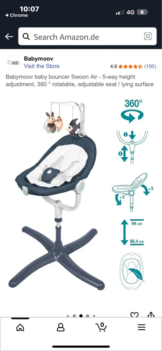 Baby seat/bouncer - Image 1