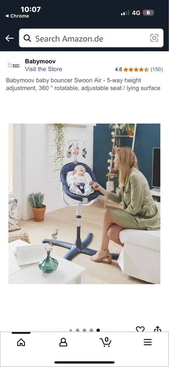 Baby seat/bouncer - Image 2