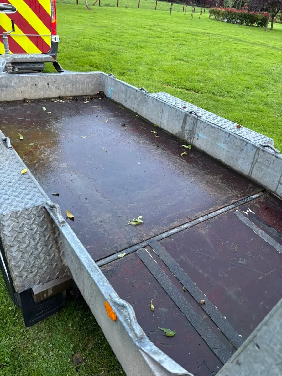 9x4 ifor Williams beaver tail plant trailer - Image 4