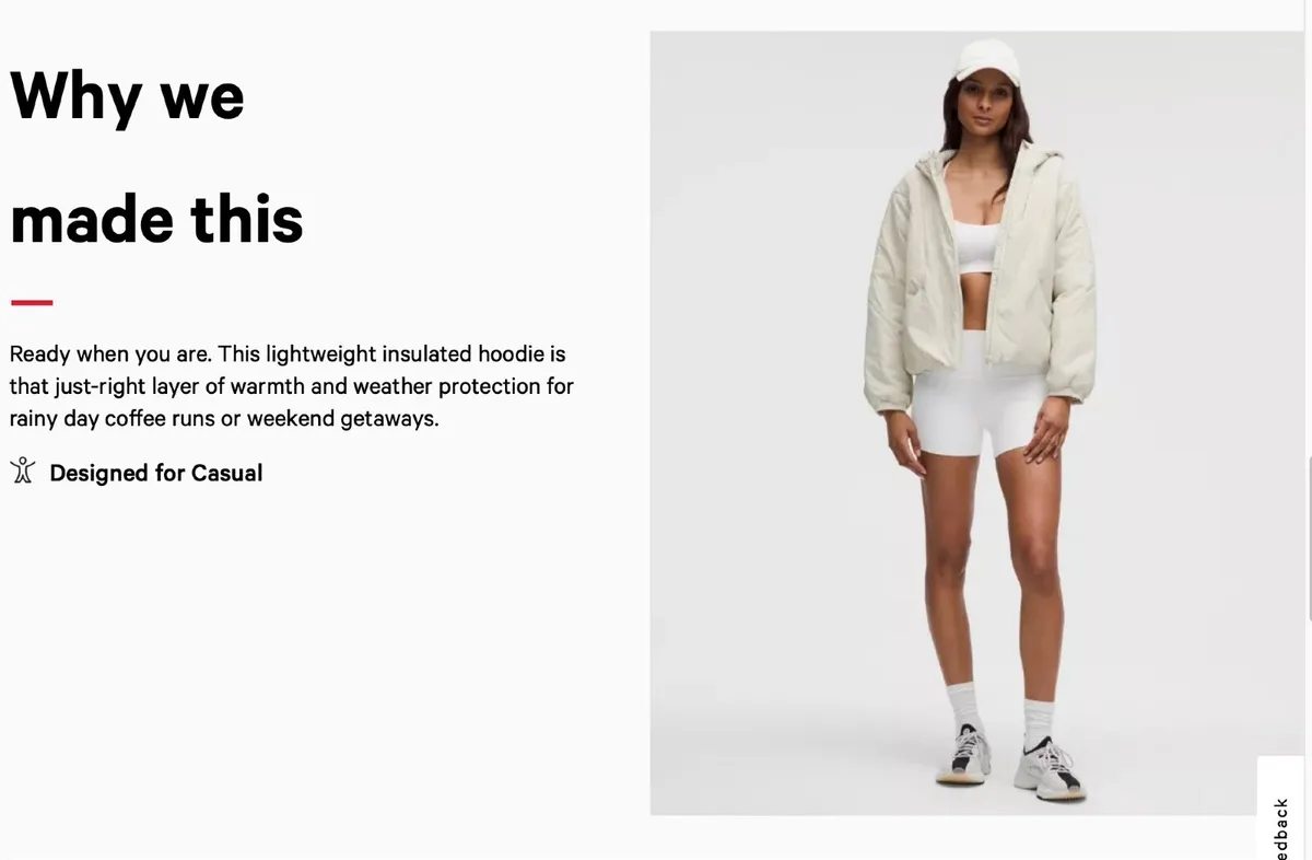 LULU LEMON Water-Resistant Insulated Hooded Jacket - Image 2
