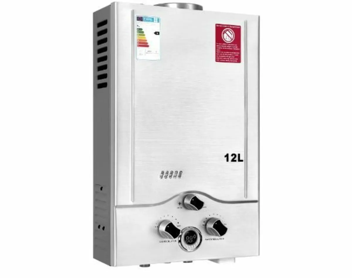 12LPM Gas Instantaneous Water Heater, 24 kW - Image 1