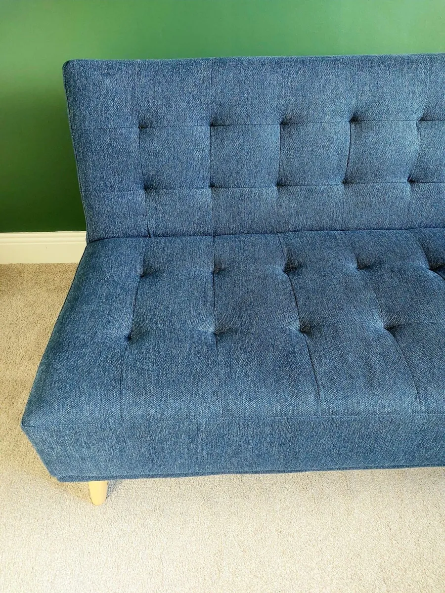 Studio Navy Sofa Bed - Image 3