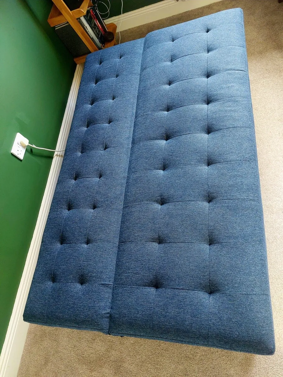Studio Navy Sofa Bed - Image 4