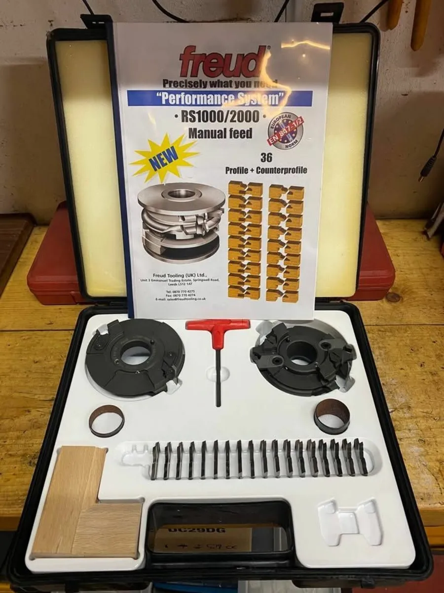 Spindle Moulder / Rail & Style / Cutting Set - Image 1