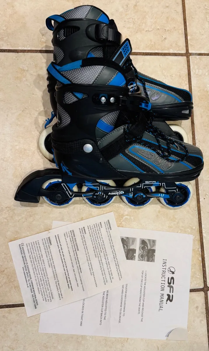 Kids Adjustable Rollerblades (SFR, Size 3–6) – Lik - Image 3