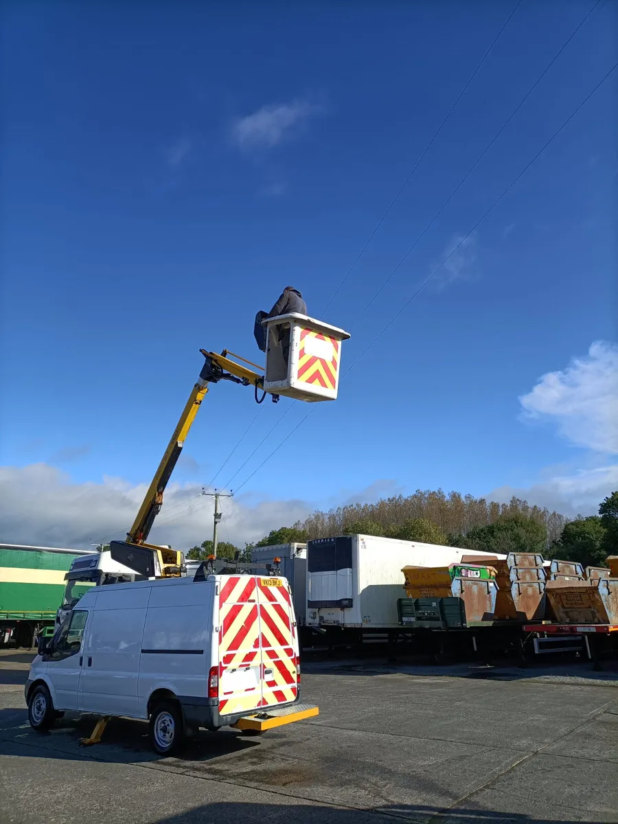 2013 transit cherry picker hoist 3.5 ton tested - Image 3