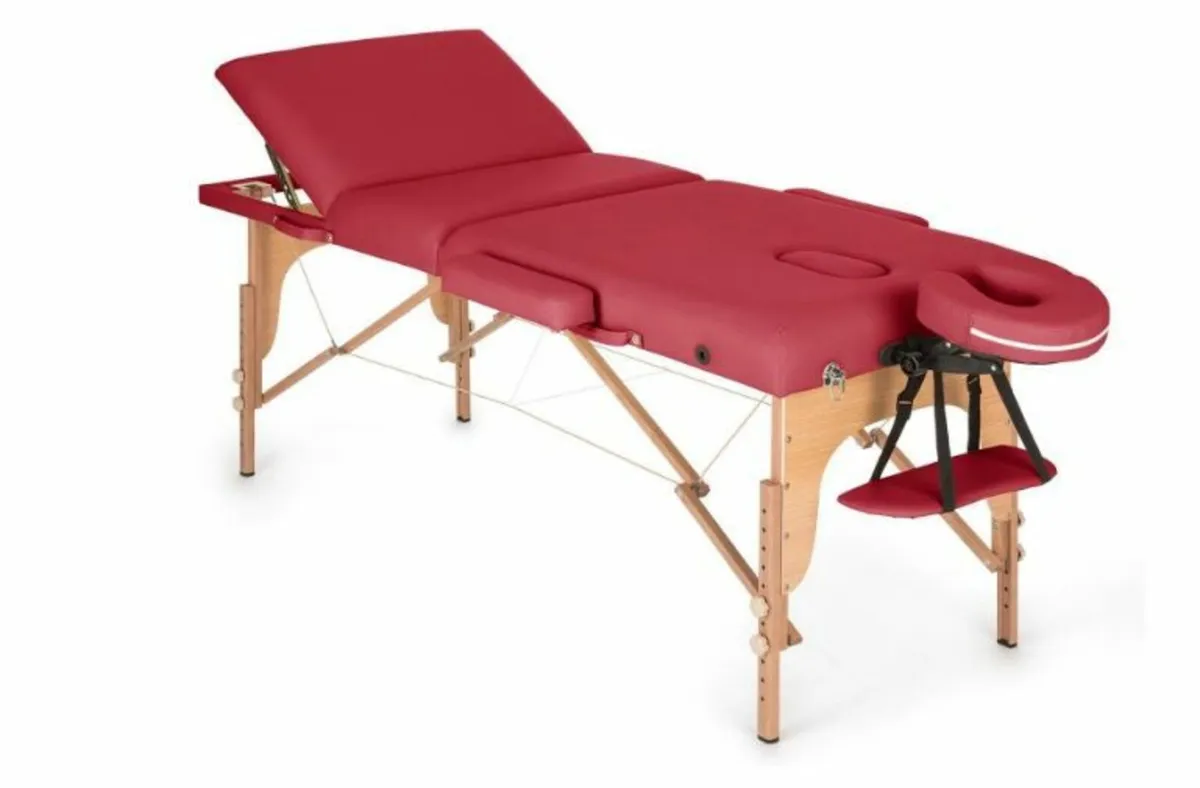 MT 500 Massage Table 210 cm 200 kg Foldable - Image 1