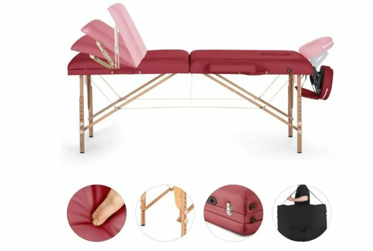 MT 500 Massage Table 210 cm 200 kg Foldable - Image 2
