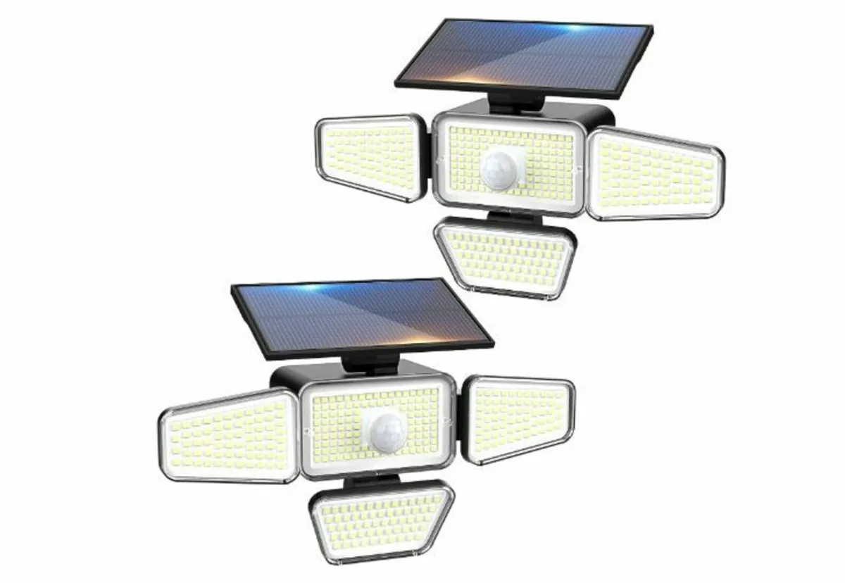 Pack of 2 Solar Lights for Outdoor - Image 1