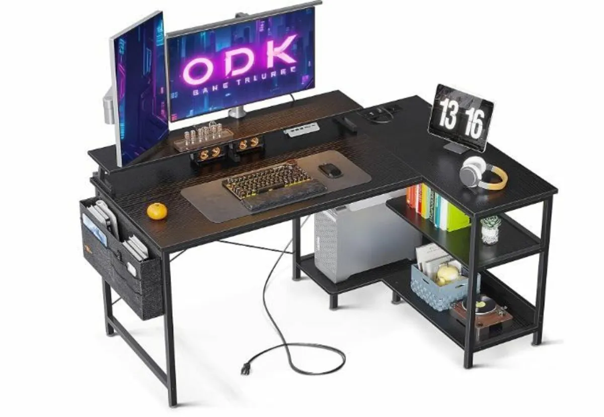 Gaming Table L Shape, 120 x 80 cm - Image 3