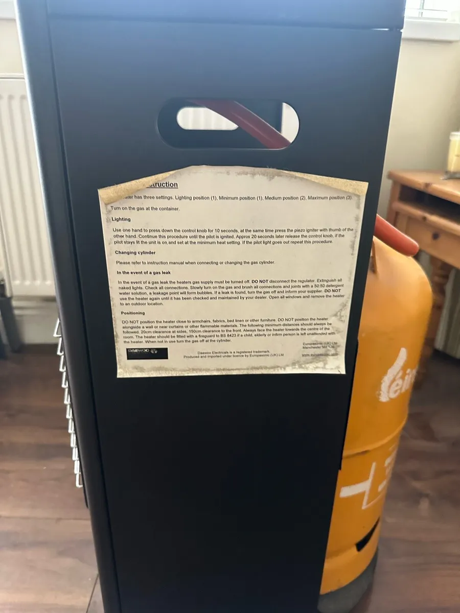 3 bar gas bottle heater - Image 3