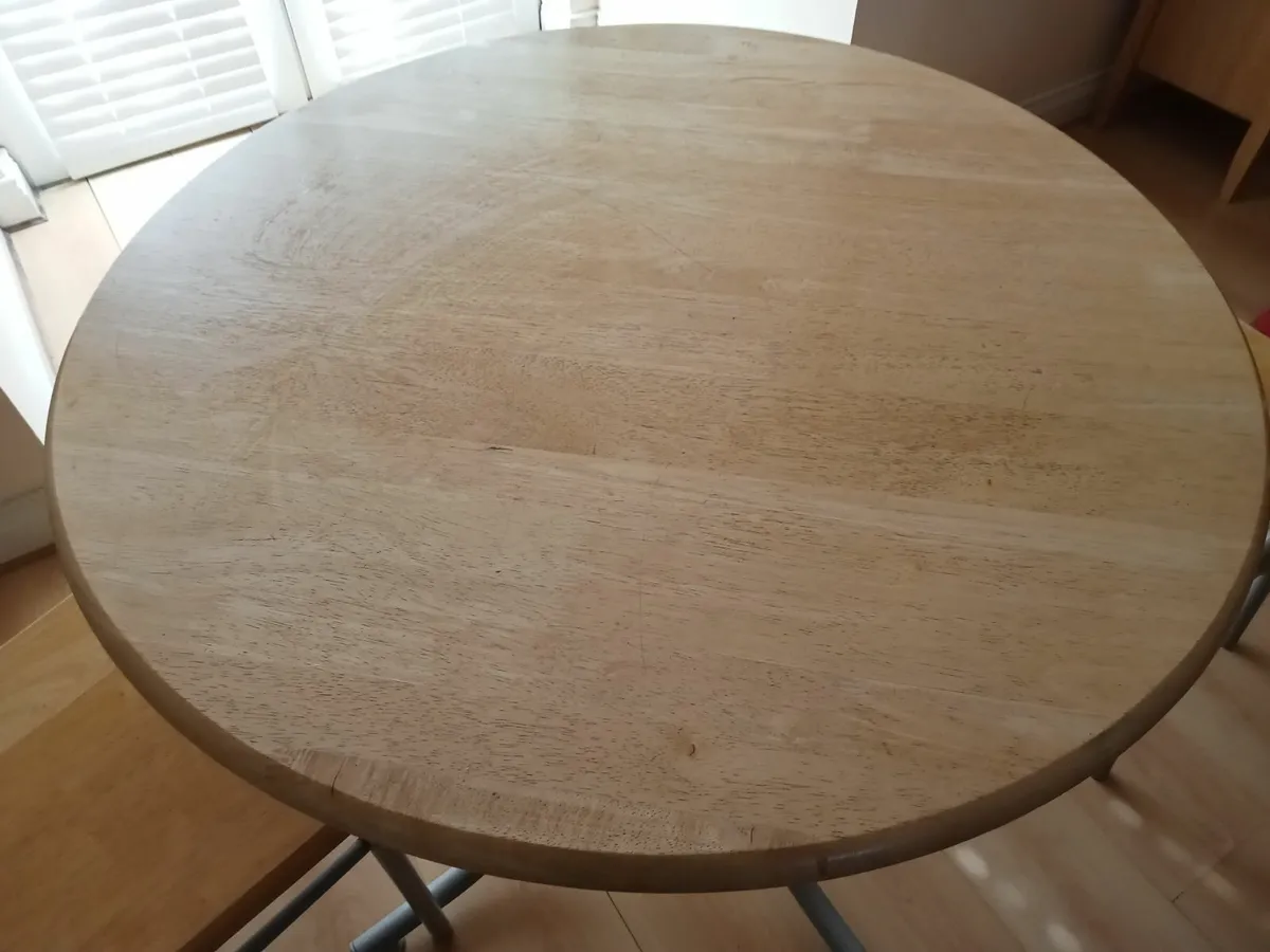 Bistro table and chairs - Image 2