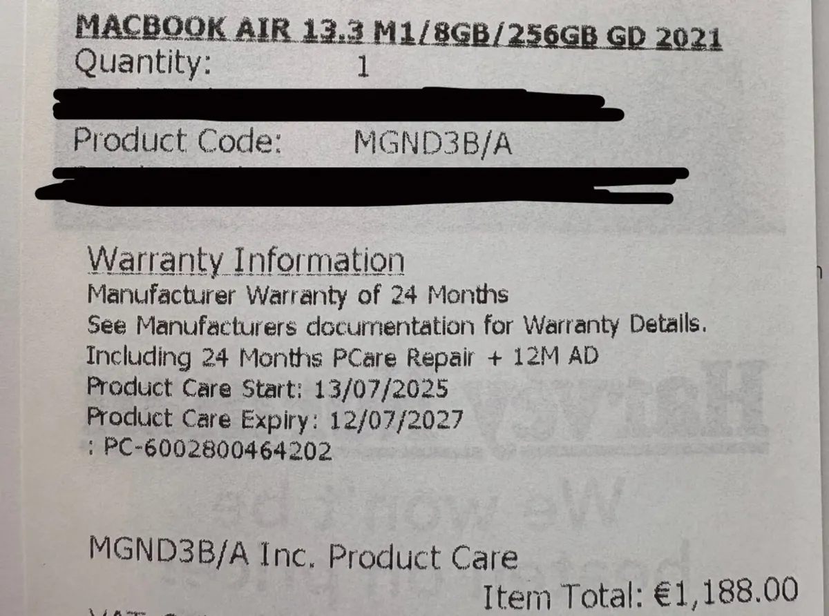 MacBook Air 13.3 M1  + Warranty until 2027 - Image 2