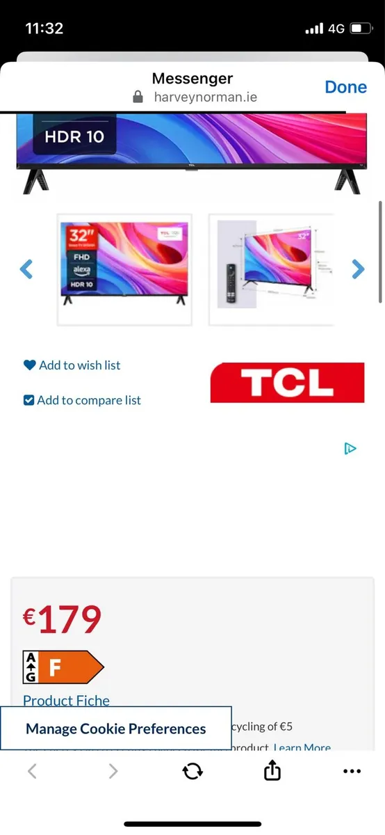 Tlc smart full hd tv with remote - Image 3