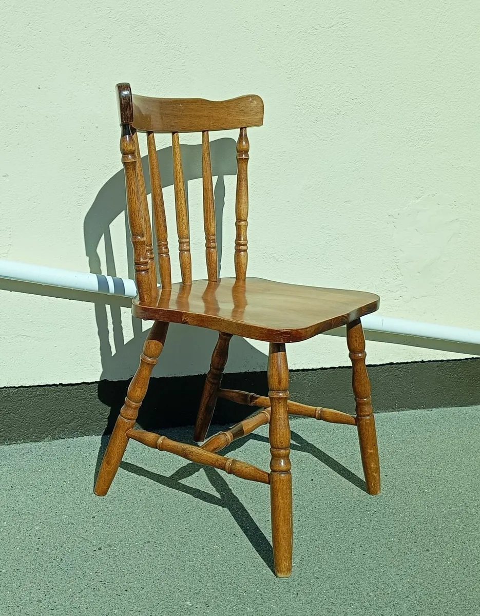 Solid Wood Kitchen Chairs - Image 2