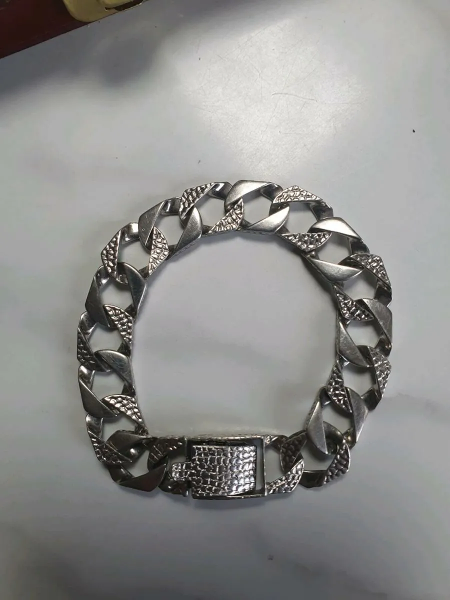 Silver bracelet - Image 1