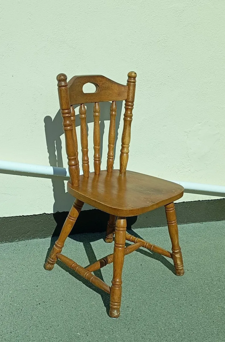 Solid Wood Kitchen Chairs - Image 3