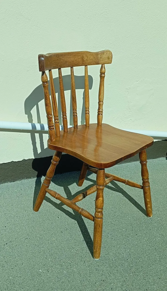 Solid Wood Kitchen Chairs - Image 4