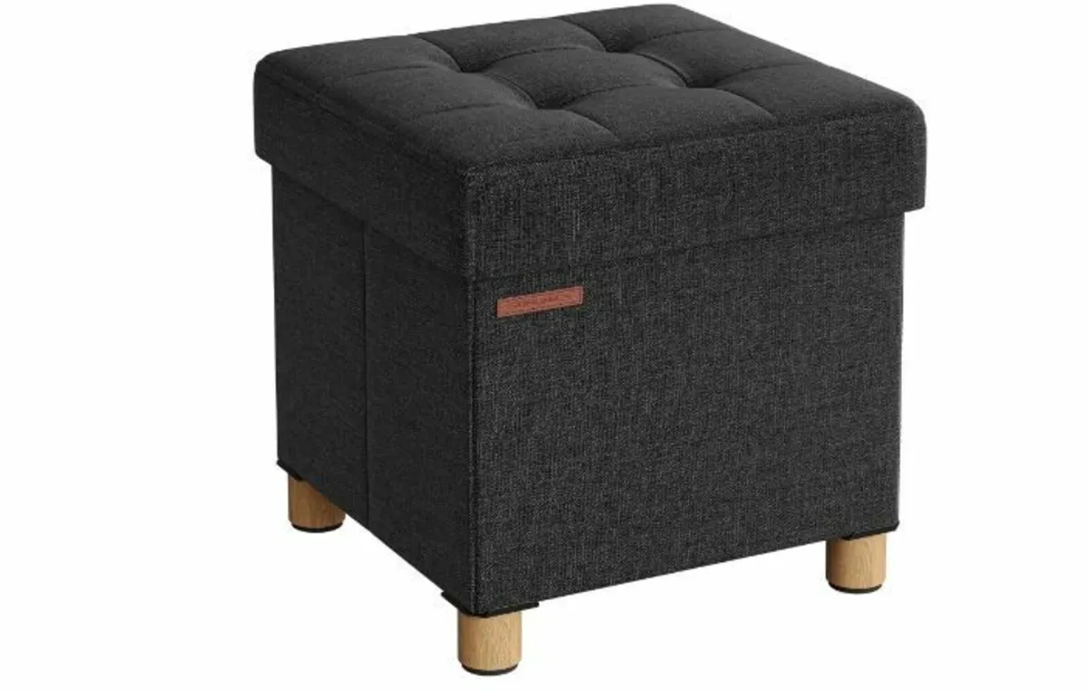 Storage Space Shoe Bench Folding Seat - Image 2