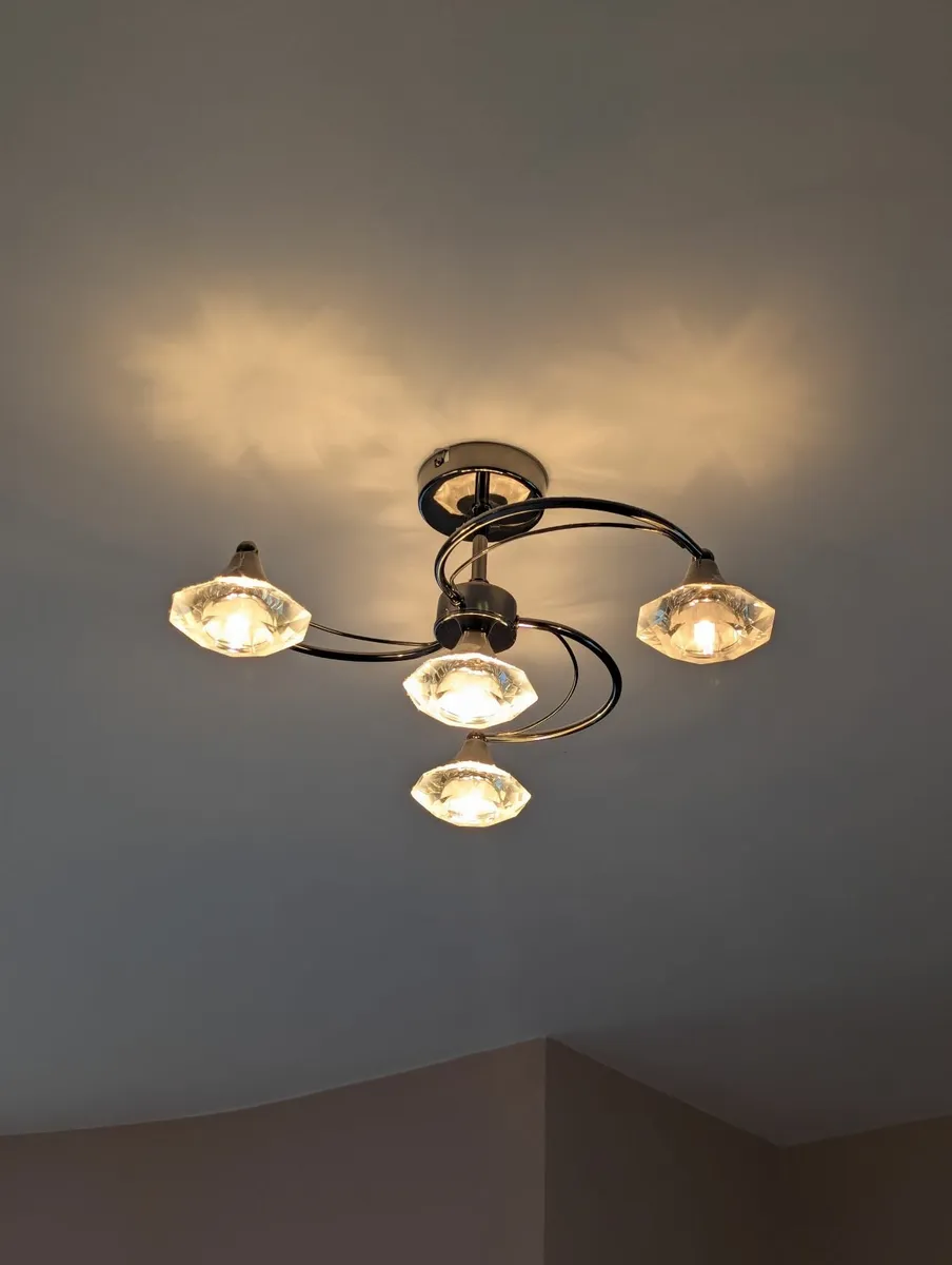 Ceiling lights (Three matching units) - Image 4