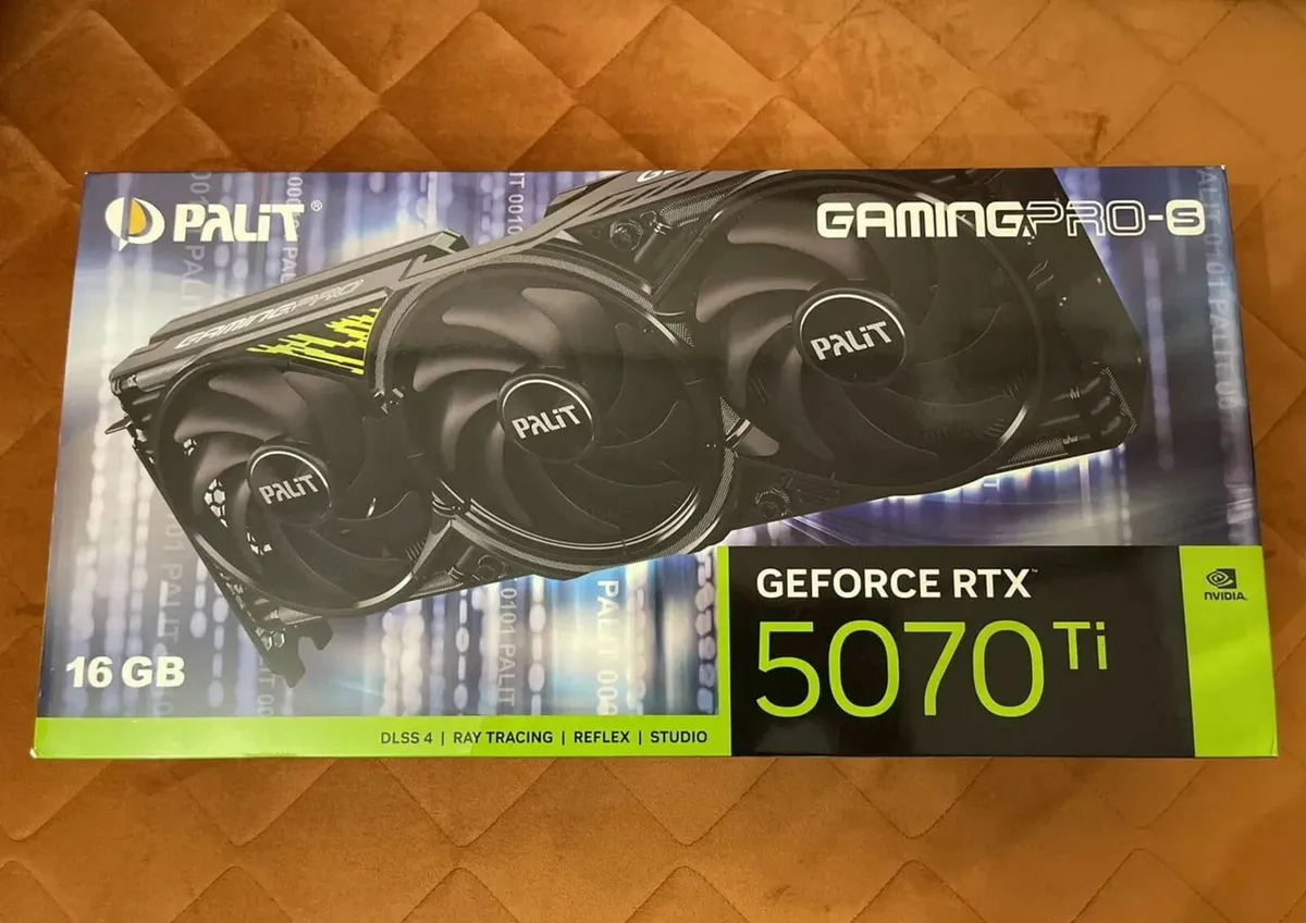 Nvidia Palit RTX 5070ti 16GB - Image 1