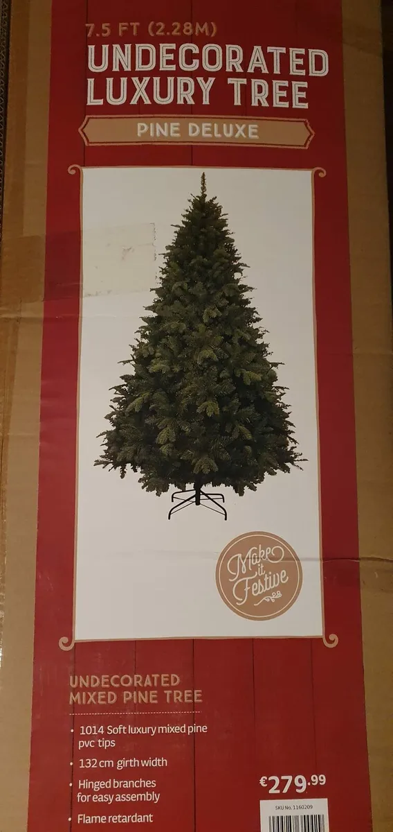 Deluxe Pine 7.5ft Christmas Tree