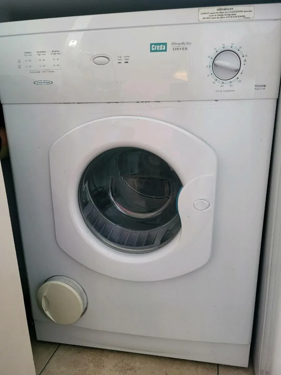 Creda vented tumble dryer