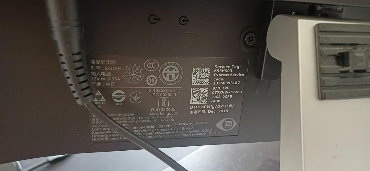Dell S2319H - LED monitor - Full HD (1080p) - 23" - Image 3