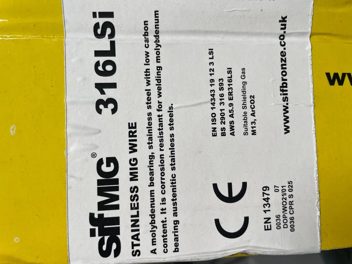 Stainless Steel M.I.G wire - Image 3