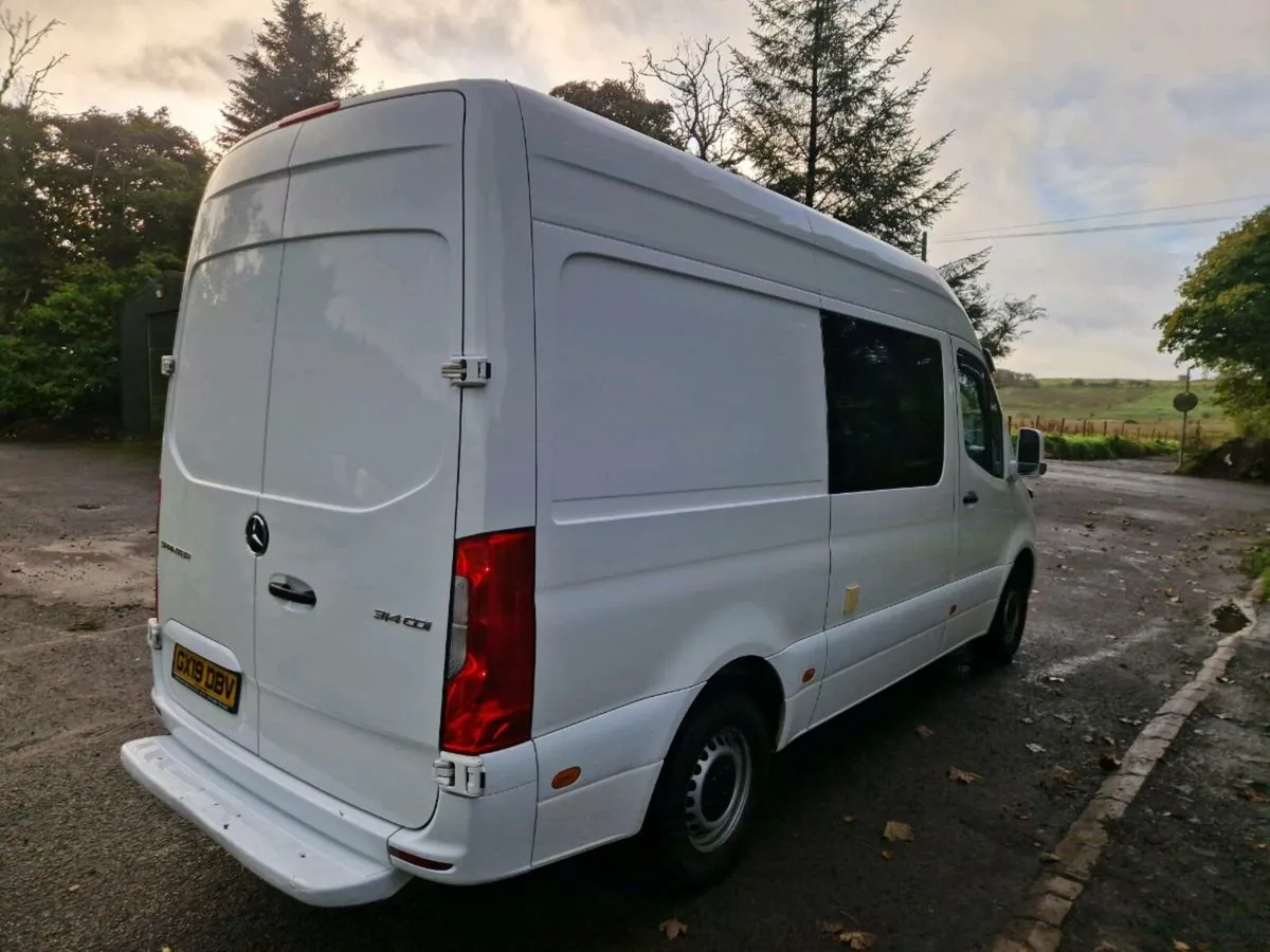 2019 MERCEDES SPRINTER MWB 8 SEATER VAN £9500 - Image 3
