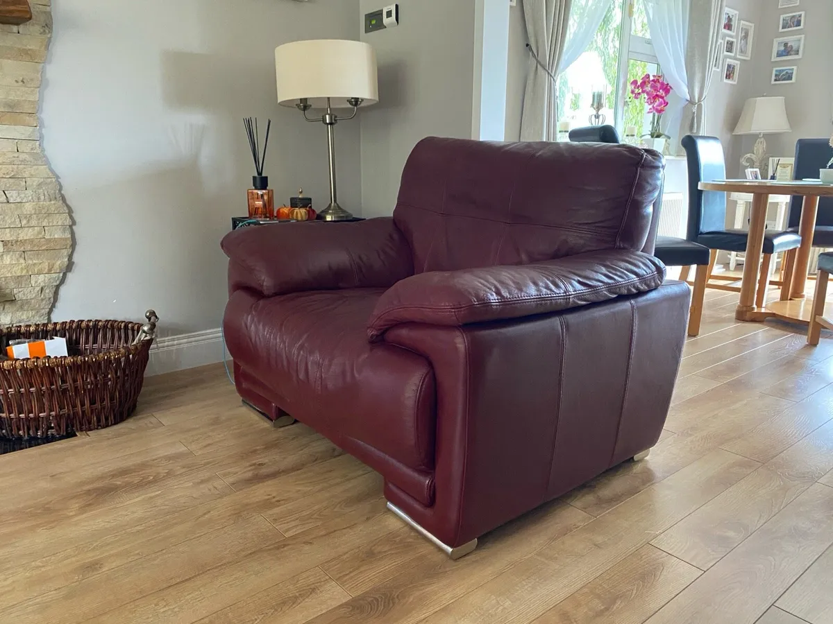 Sofas 3+2+1 all 400 (leather) - Image 1