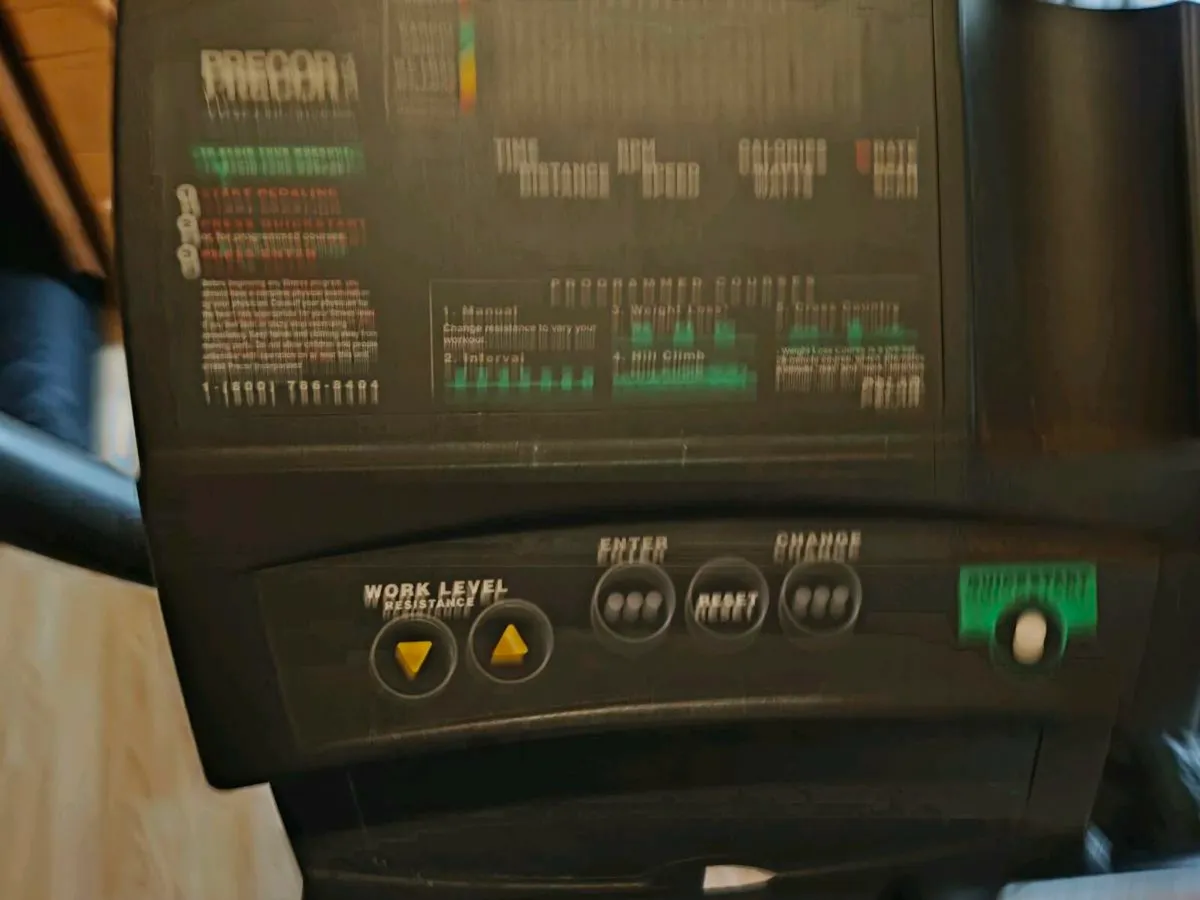 Precor exercise bike - Image 1