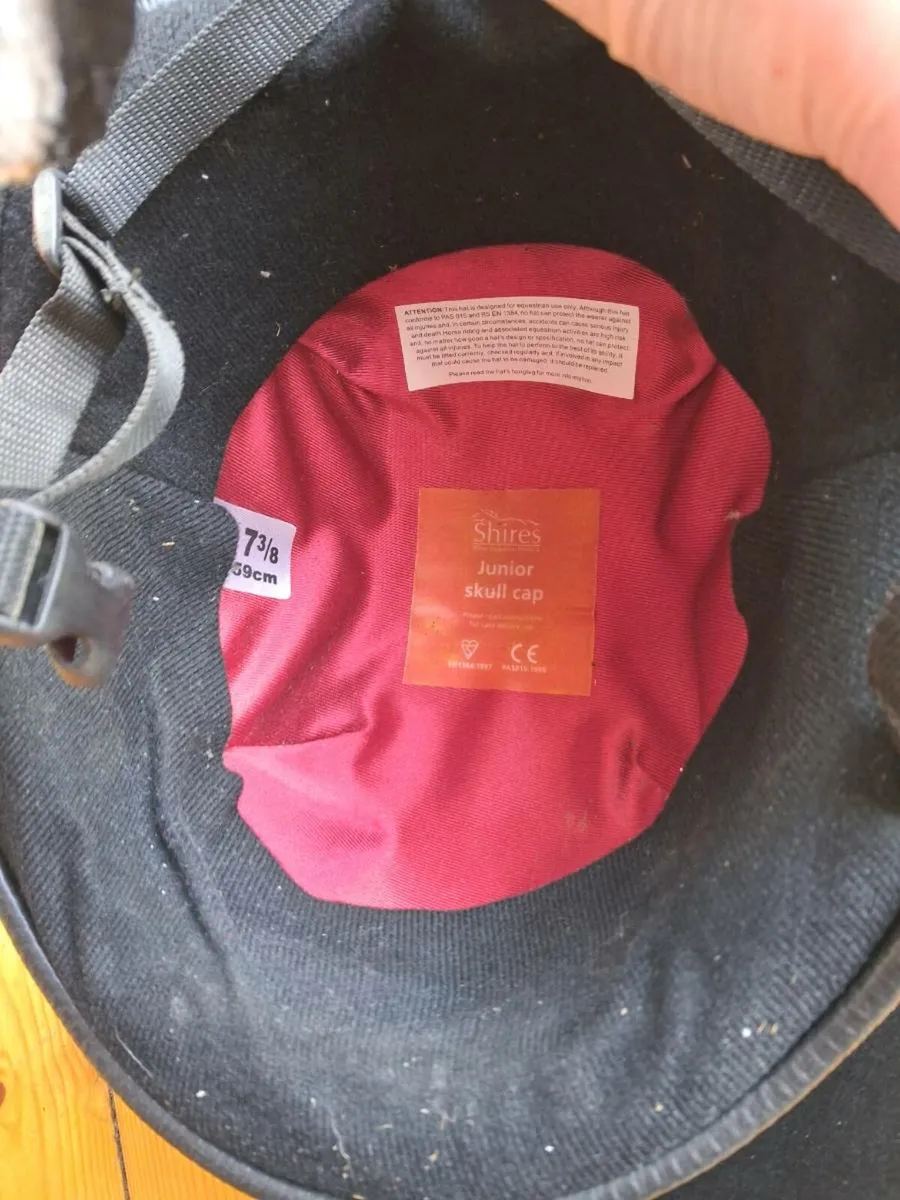 Shires horse riding helmet - Image 2