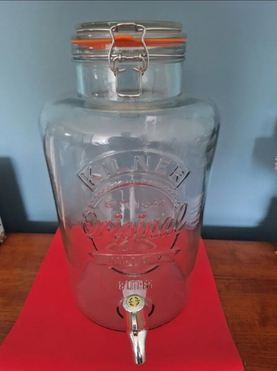 8 Litre Kilner Jar With Tap