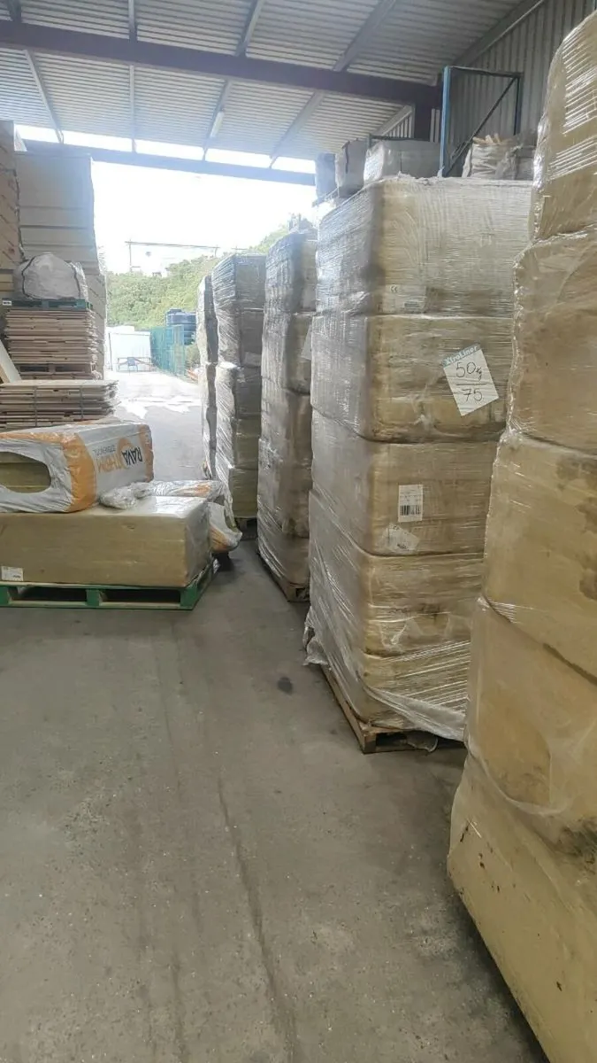 75mm stone wool insulation slabs - Image 2
