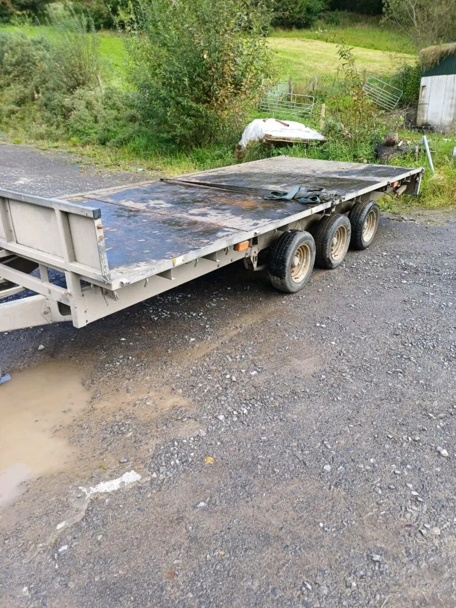 Ifor williams 16ft flat trailer - Image 2