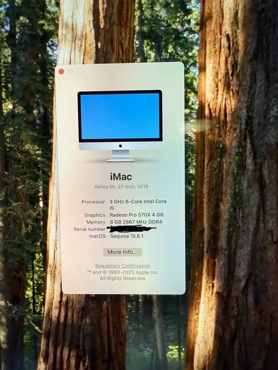 Apple iMac 27 inch 2019 Intel Retina 5K display - Image 1