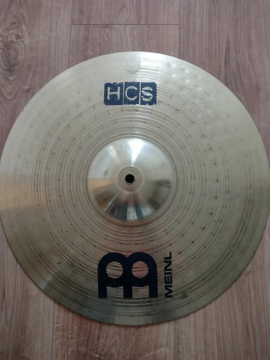 Meinl 18" crash/ride cymbal.