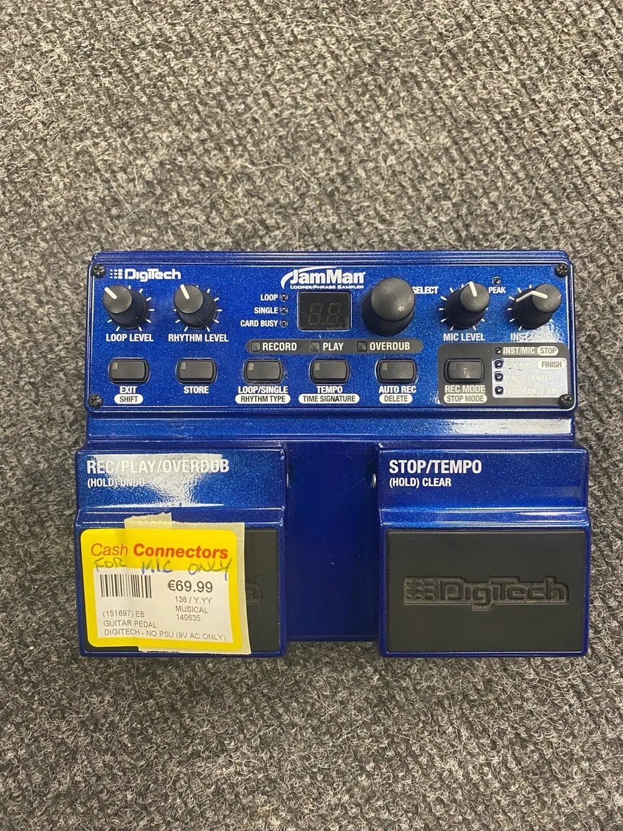 Digitech JamMan Looper/Phrase Sampler (Mic Only) - Image 1