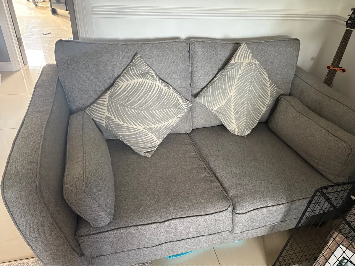 2 seater grey couch - Image 3