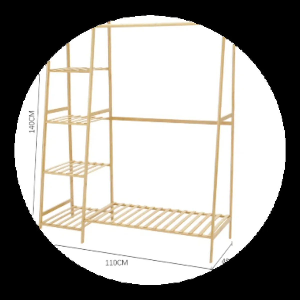Clothing rail / clothes hanging system - Image 3