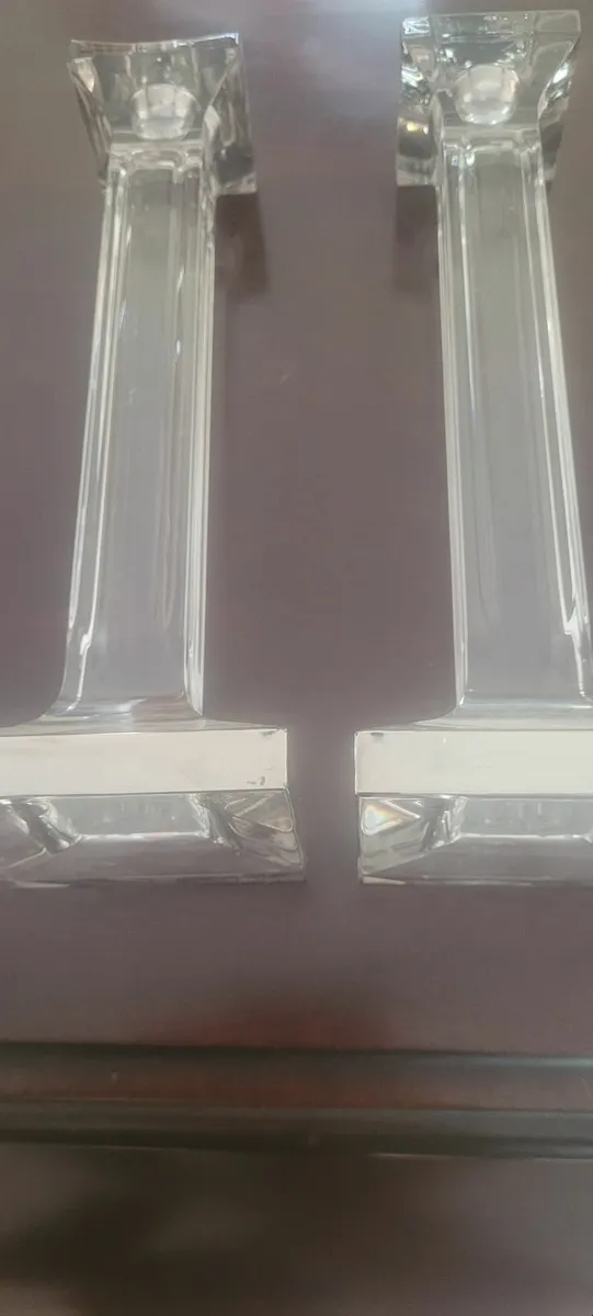 Crystal candle sticks - Image 2