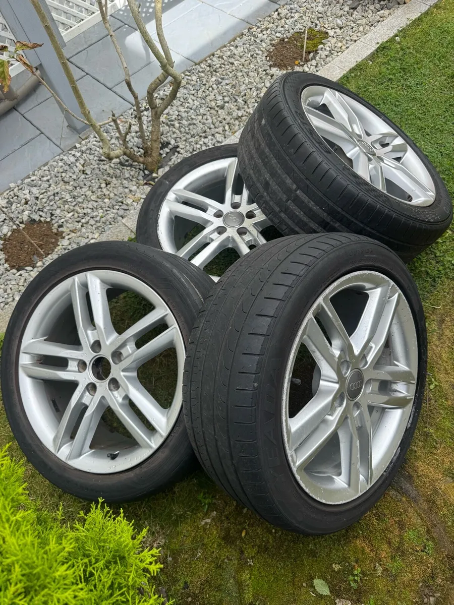 💥Audi R18 Alloys wheels &  tyres - Image 2