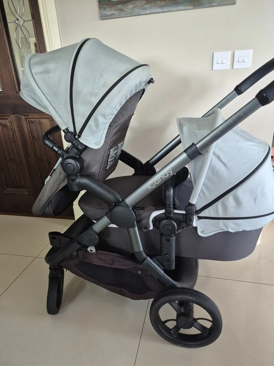 Icandy Orange buggy with accessories - Image 4
