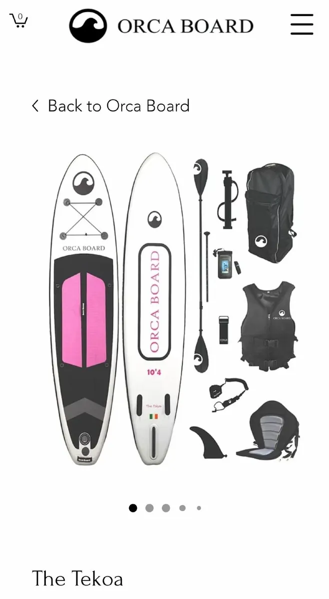 Orca Paddle Board - Image 1