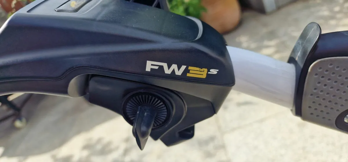 Powakaddy FW3S Electric Golf Trolly with Cover - Image 3