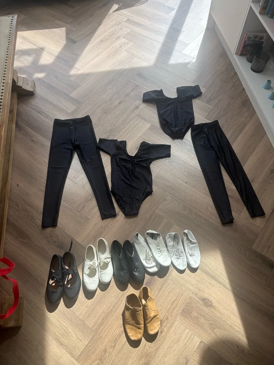 Leotard leggings shoes bundle #dance - Image 1
