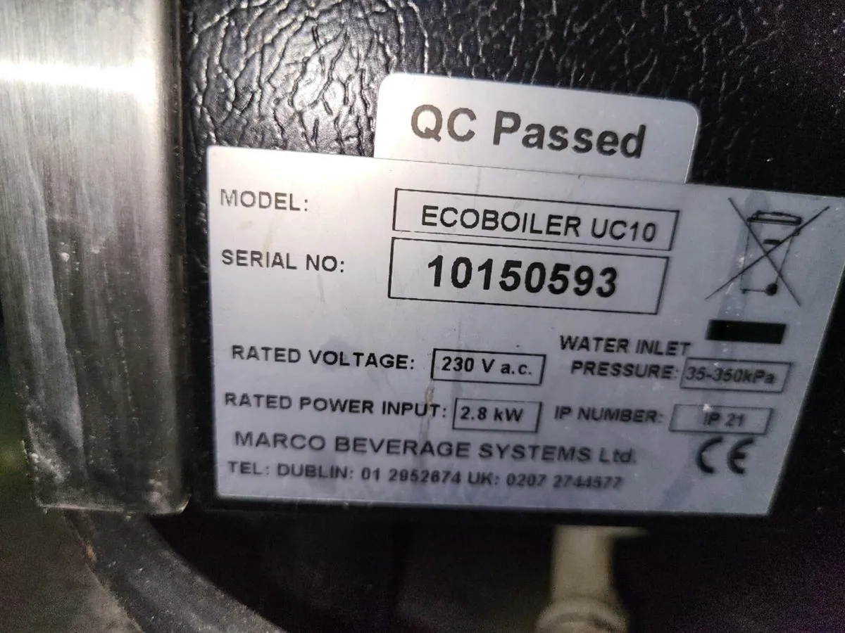 Marco eco water boiler - Image 2
