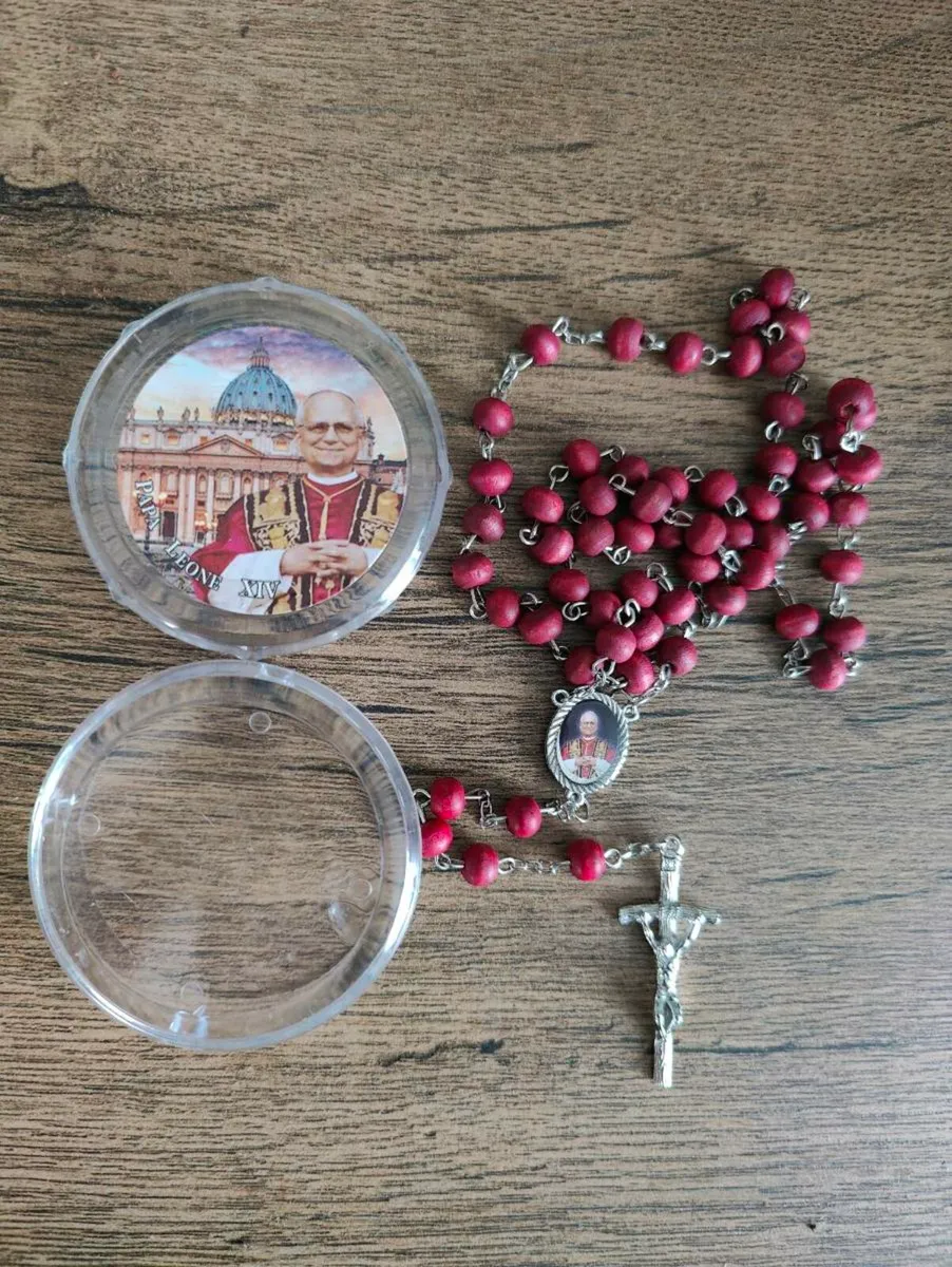 Pope Leo Rosary beads